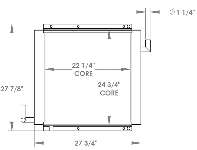 271570 - Kobelco SK130LC Oil Cooler Oil Cooler