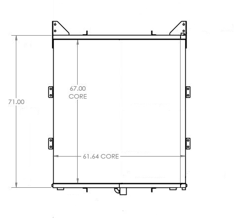 271588 - Industrial Oil Cooler Oil Cooler