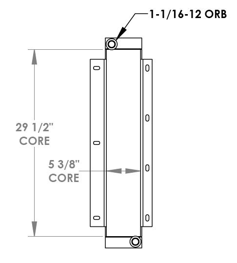 271590 - John Deere Oil Cooler Oil Cooler