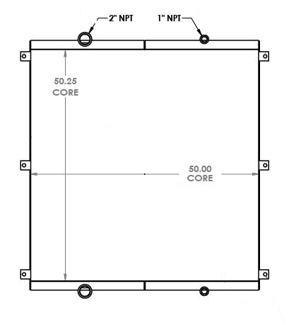 271592 - Furukawa HCR1500ED Oil Cooler Oil Cooler