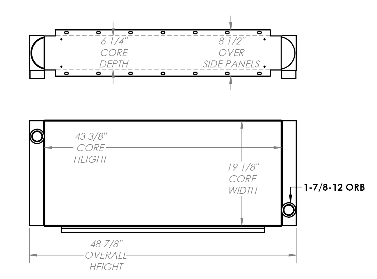 271593 - Industrial Oil Cooler Oil Cooler