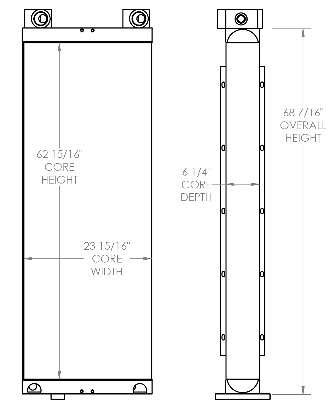 271595 - Industrial Oil Cooler Oil Cooler