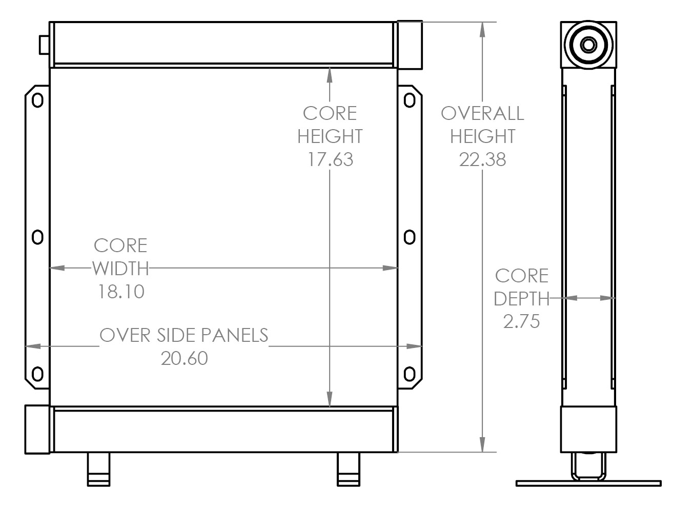 271604 - Industrial Oil Cooler Oil Cooler