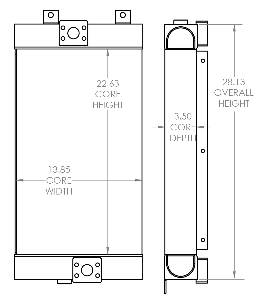 271613 - Industrial Oil Cooler Oil Cooler