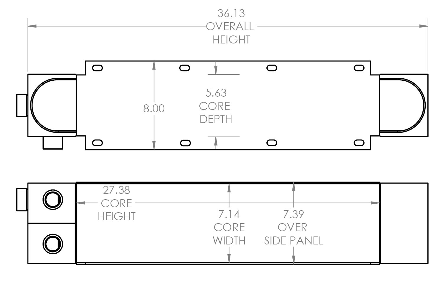 271618 - Taylor SHC500 Oil Cooler Oil Cooler