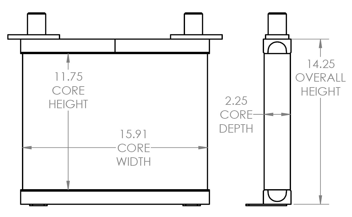 271620 - Industrial Oil Cooler Oil Cooler