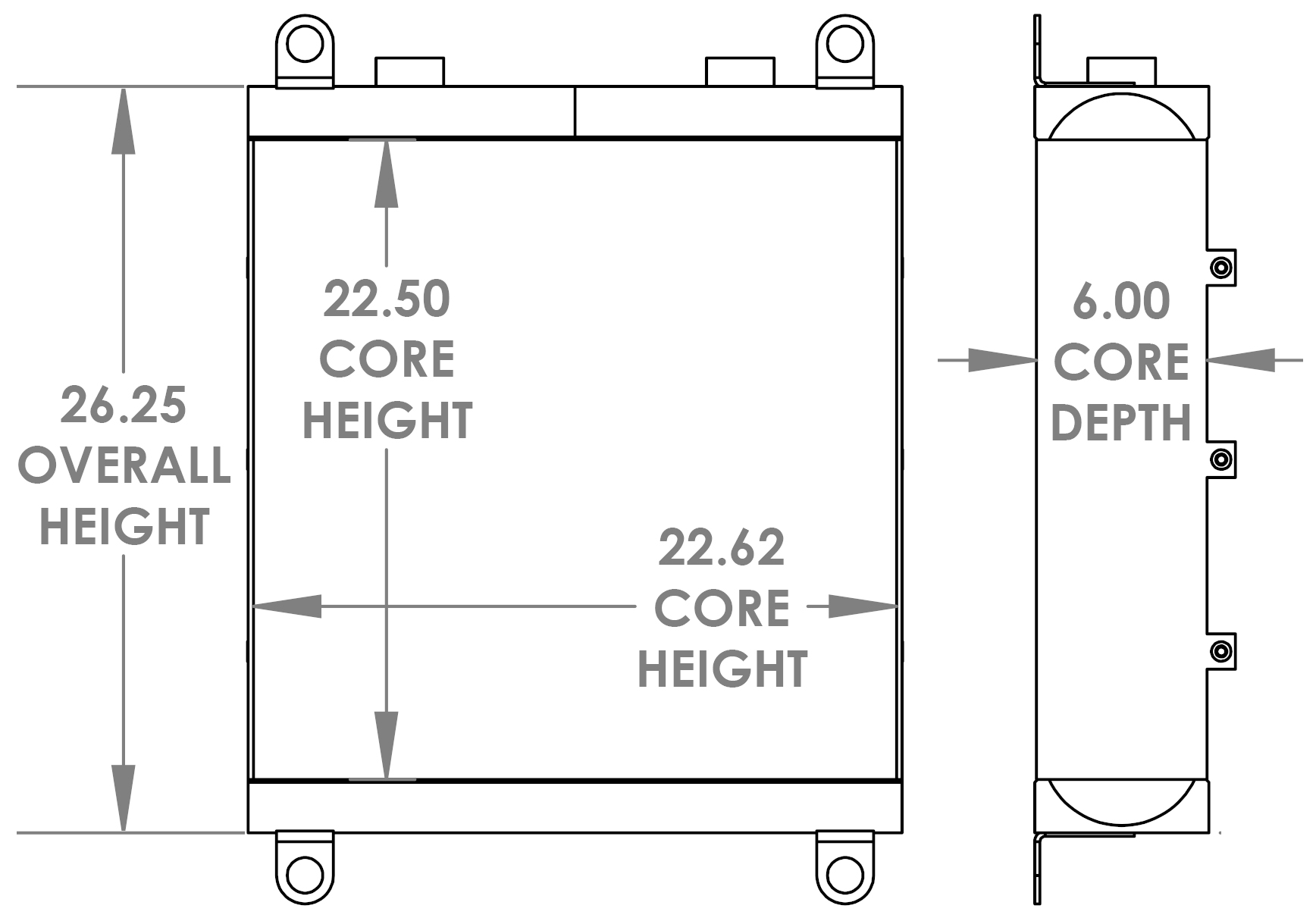 271625 - Industrial Oil Cooler Oil Cooler