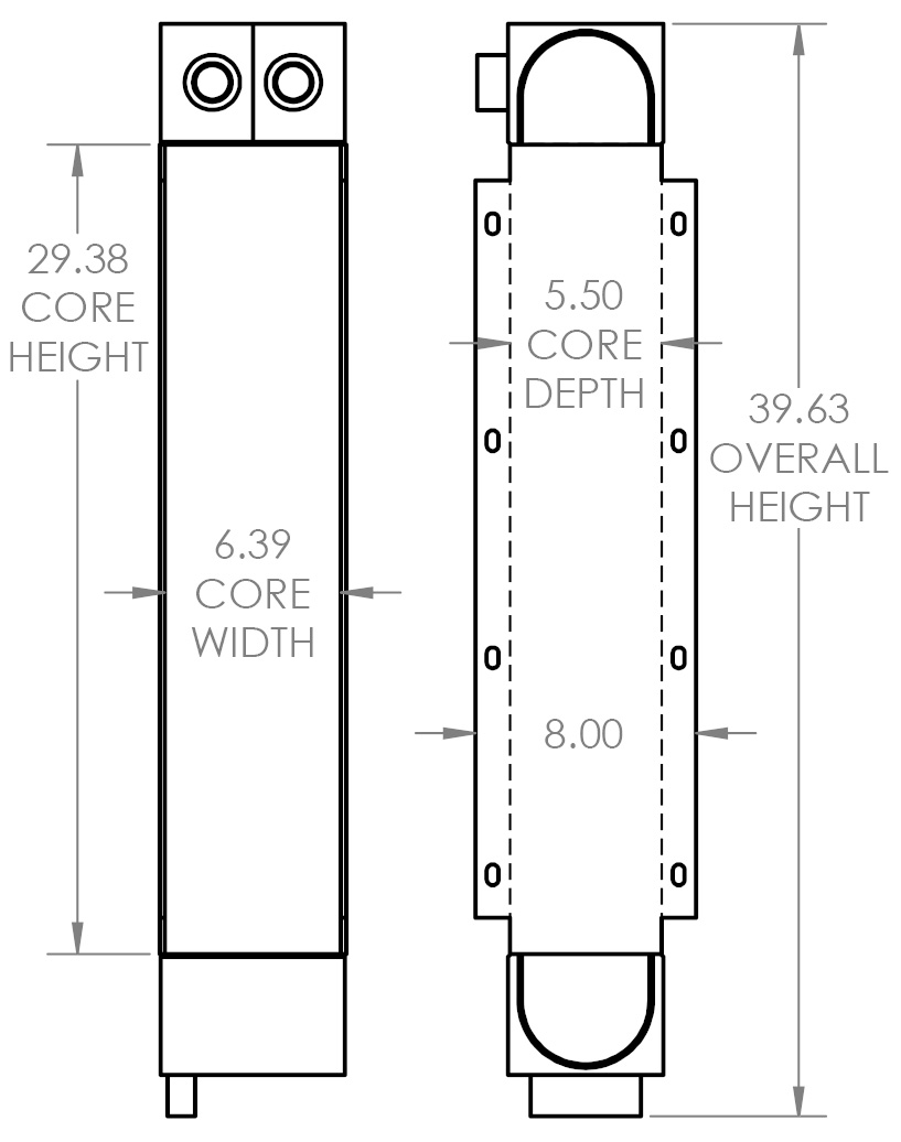 271629 - Taylor Forklift Oil Cooler Oil Cooler