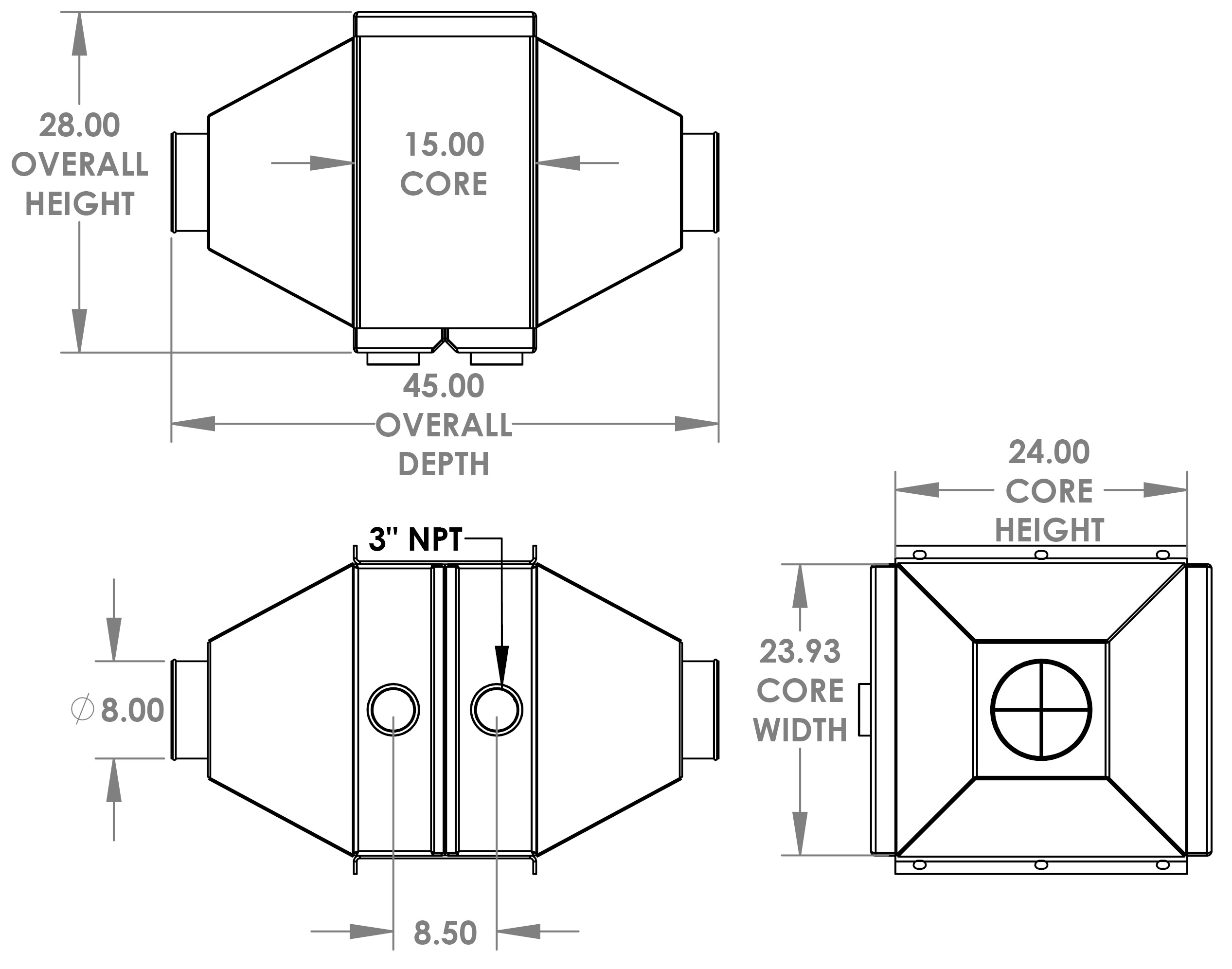 271635 - Industrial Cooler Radiator