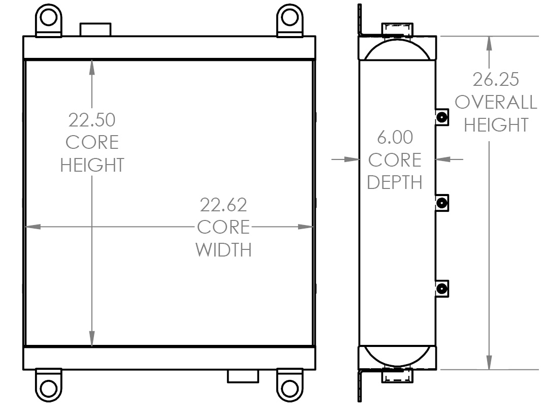 271641 - Industrial Oil Cooler Oil Cooler