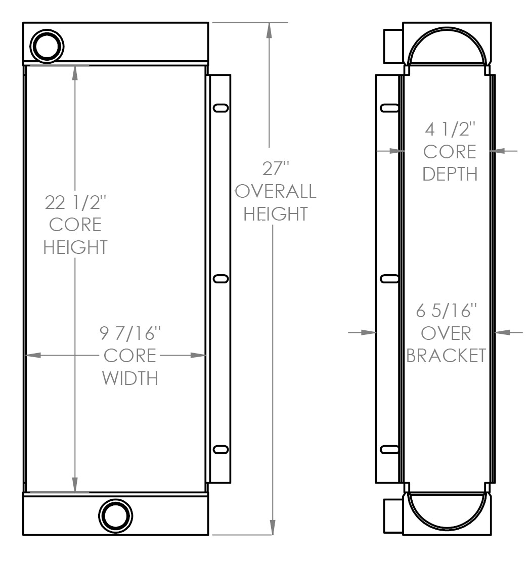 271648 - Traxmax 550 Loader Oil Cooler Oil Cooler