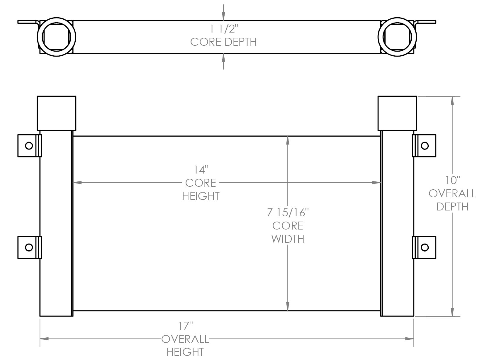 271677 - Industrial Oil Cooler Oil Cooler