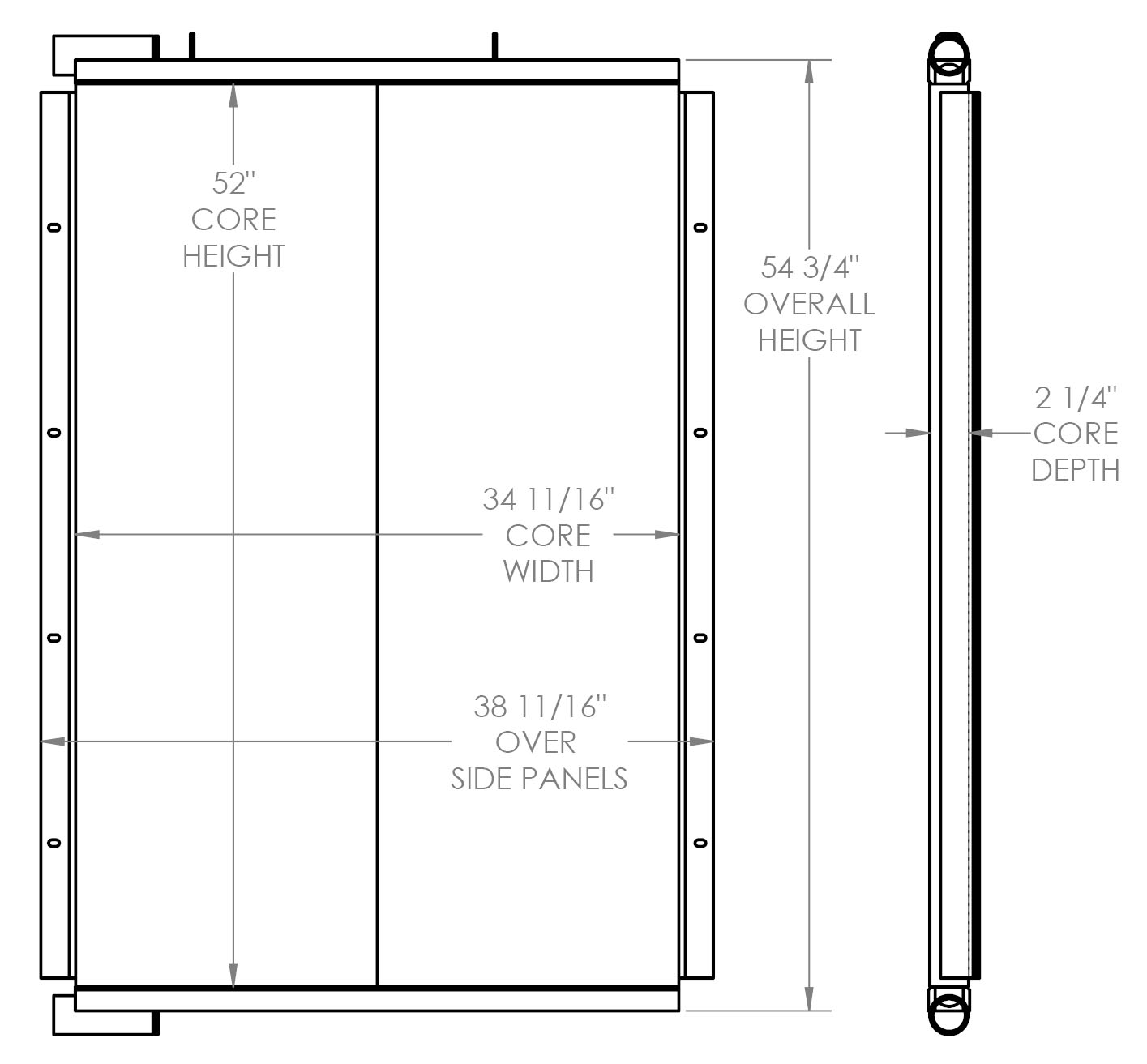 271679 - Ingersoll Rand Oil Cooler Oil Cooler