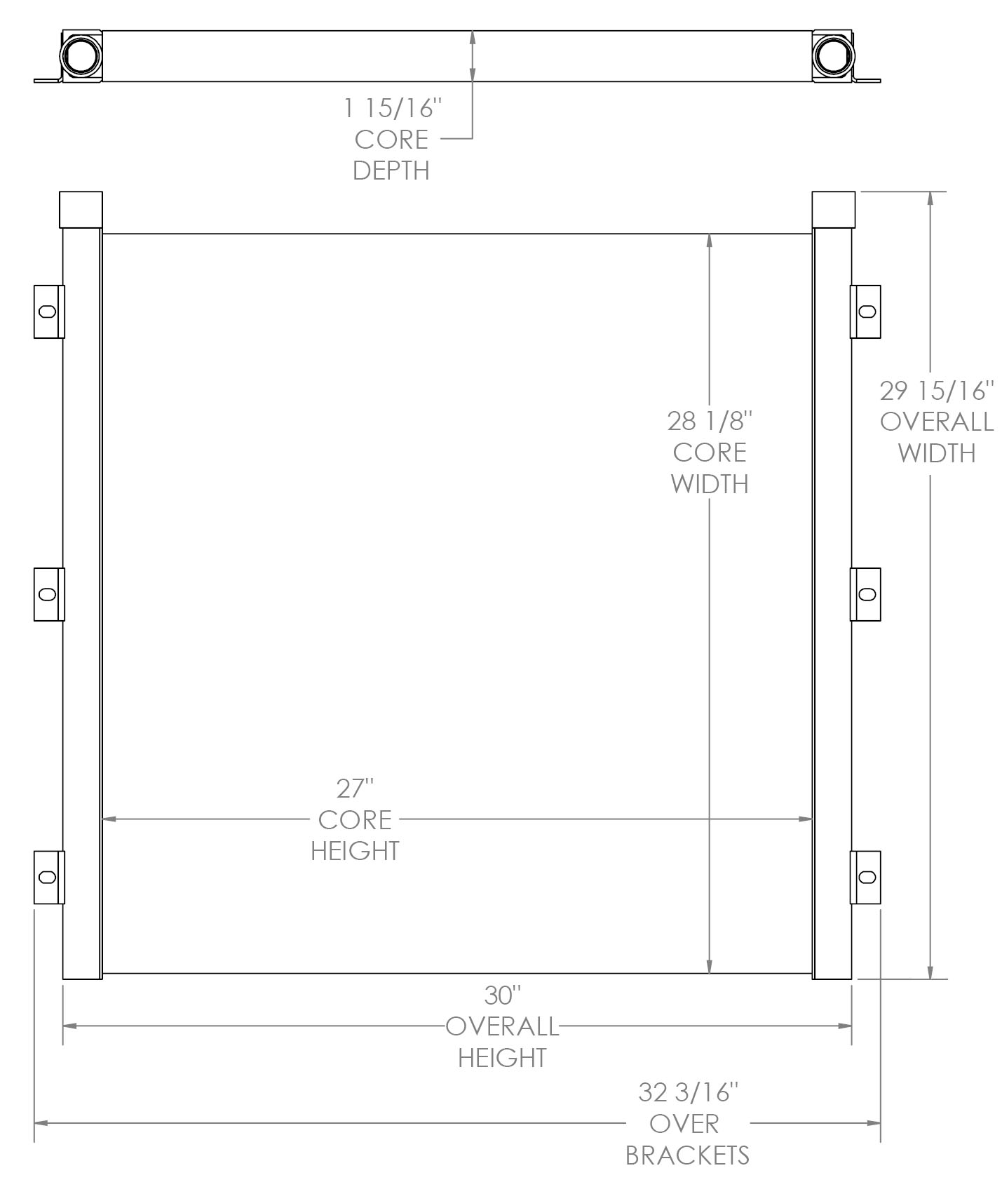 271688 - Industrial Oil Cooler Oil Cooler