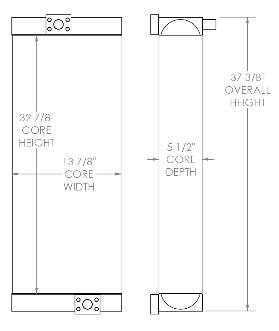 271692 - Industrial Oil Cooler Oil Cooler