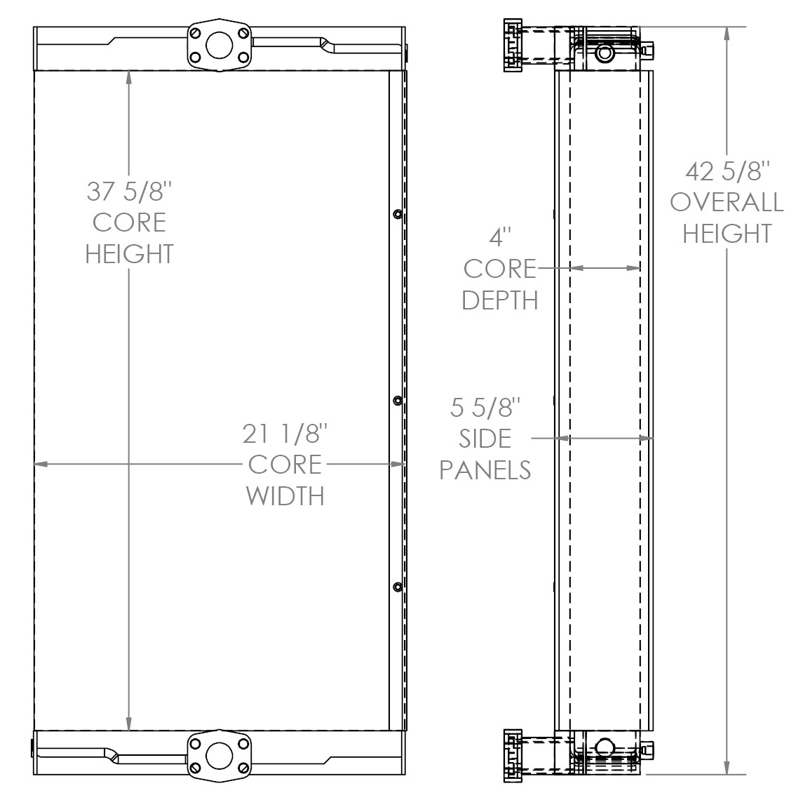 271693 - Liebherr Oil Cooler Oil Cooler