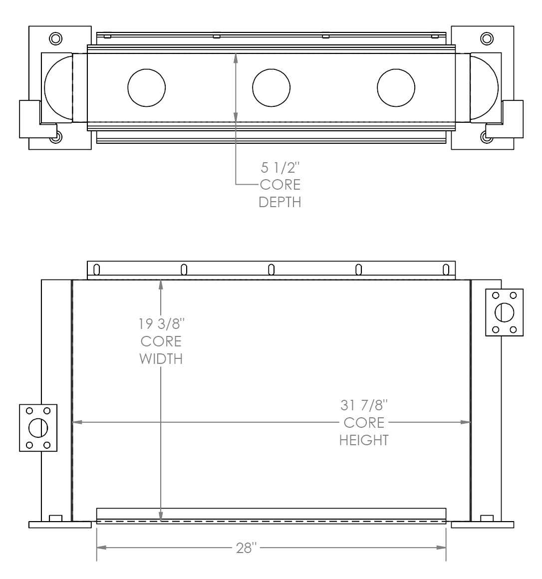 271696 - Caterpillar 322 Hydraulic Oil Cooler Oil Cooler