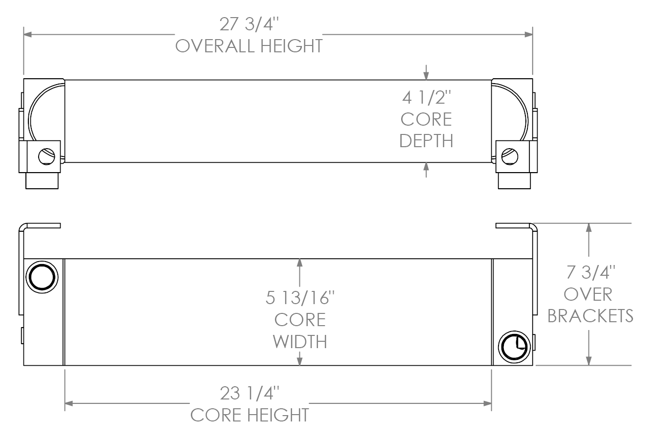 271701 - New Holland Skidsteer Oil Cooler Oil Cooler