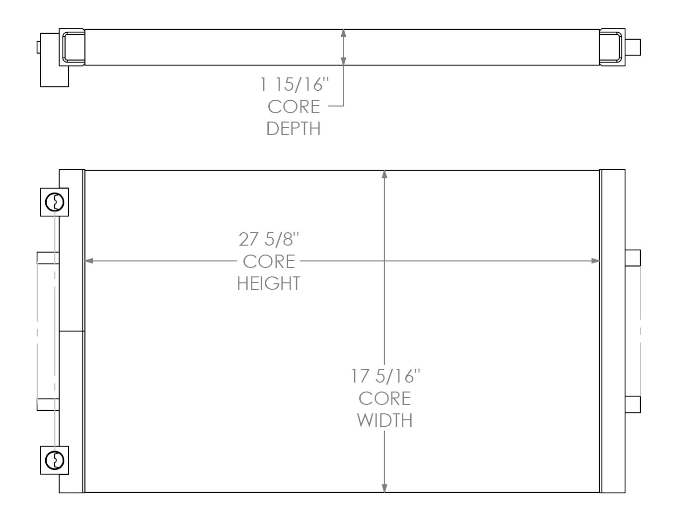 271709 - Airman PDS185 Compressor Oil Cooler Oil Cooler