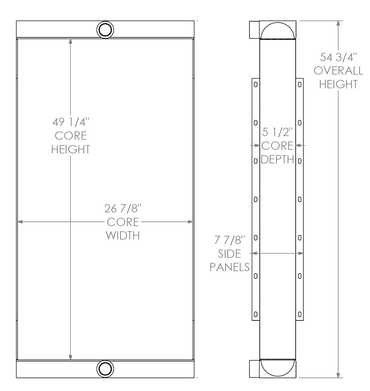 271710 - Industrial Oil Cooler Oil Cooler