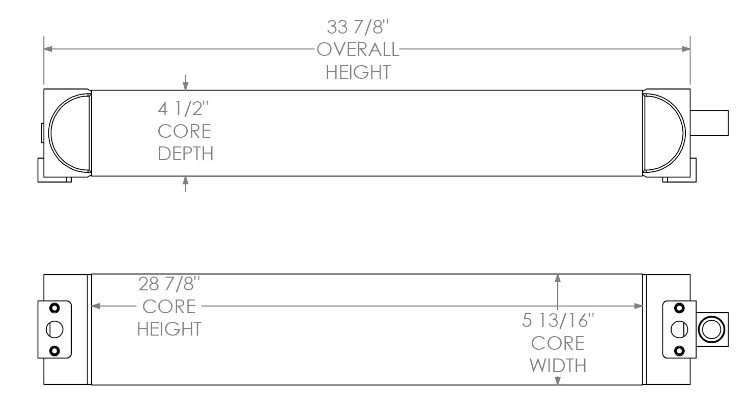 271717 - Caterpillar 966 Loader Oil Cooler Oil Cooler