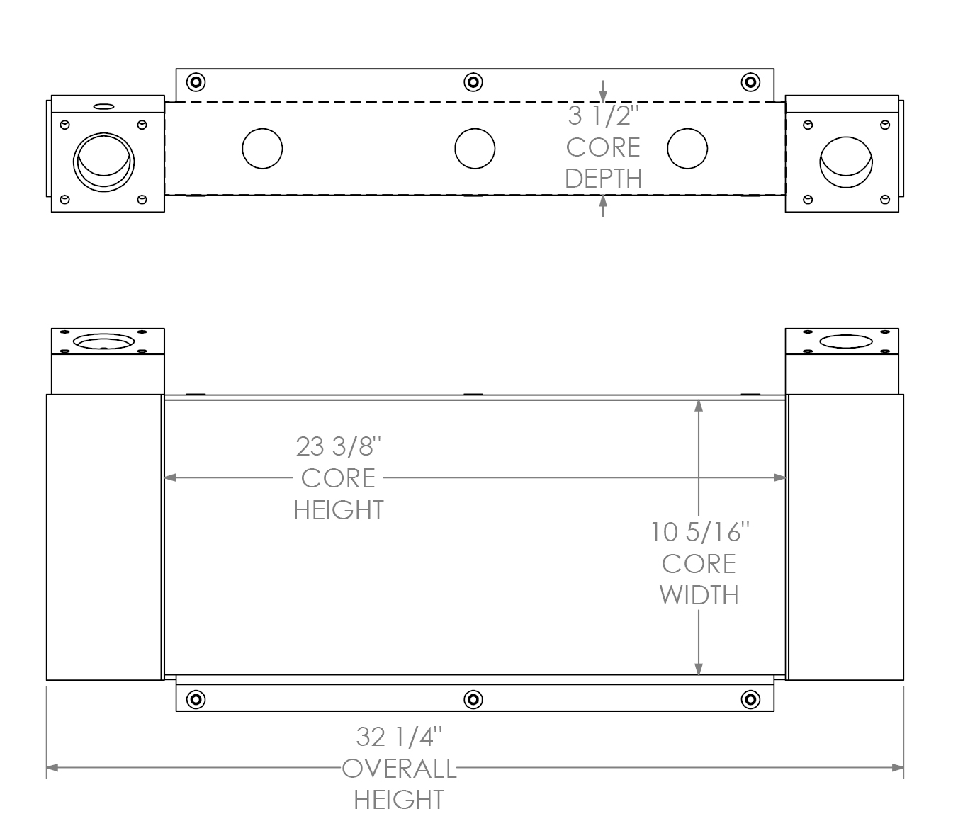 271727 - Atlas Copco Oil Cooler Oil Cooler