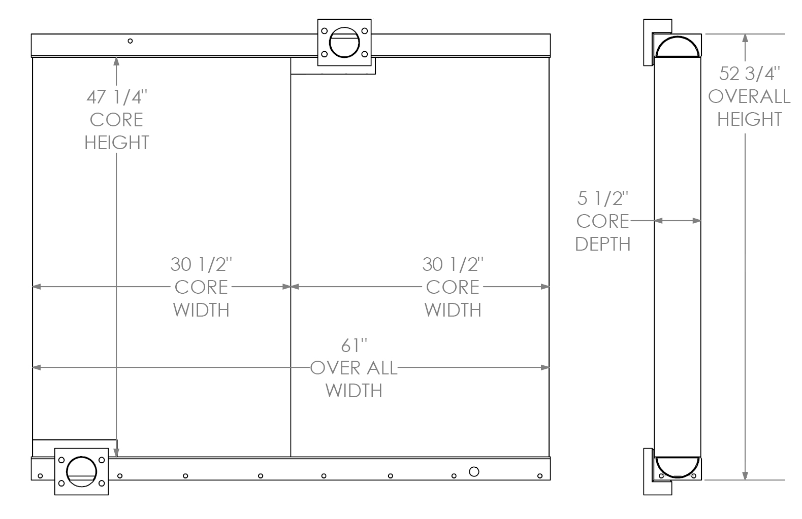 271738 - Industrial Oil Cooler Oil Cooler