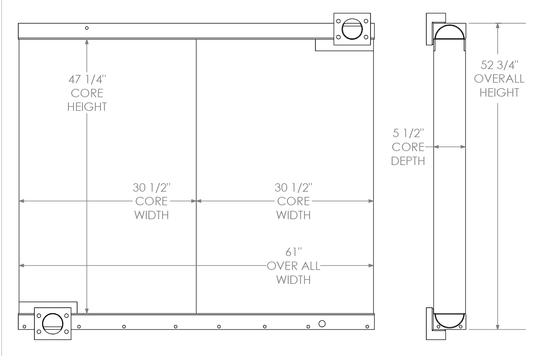 271739 - Industrial Oil Cooler Oil Cooler