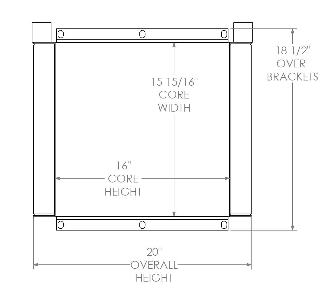 271744 - Industrial Oil Cooler Oil Cooler