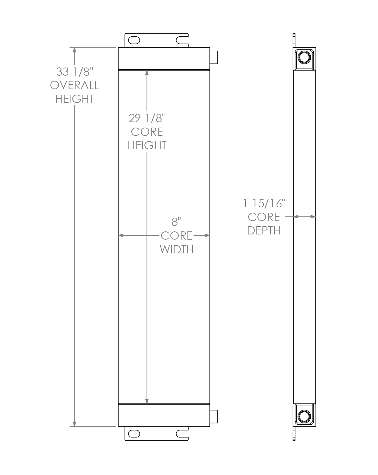 271753 - Caterpillar D6 Oil Cooler Oil Cooler