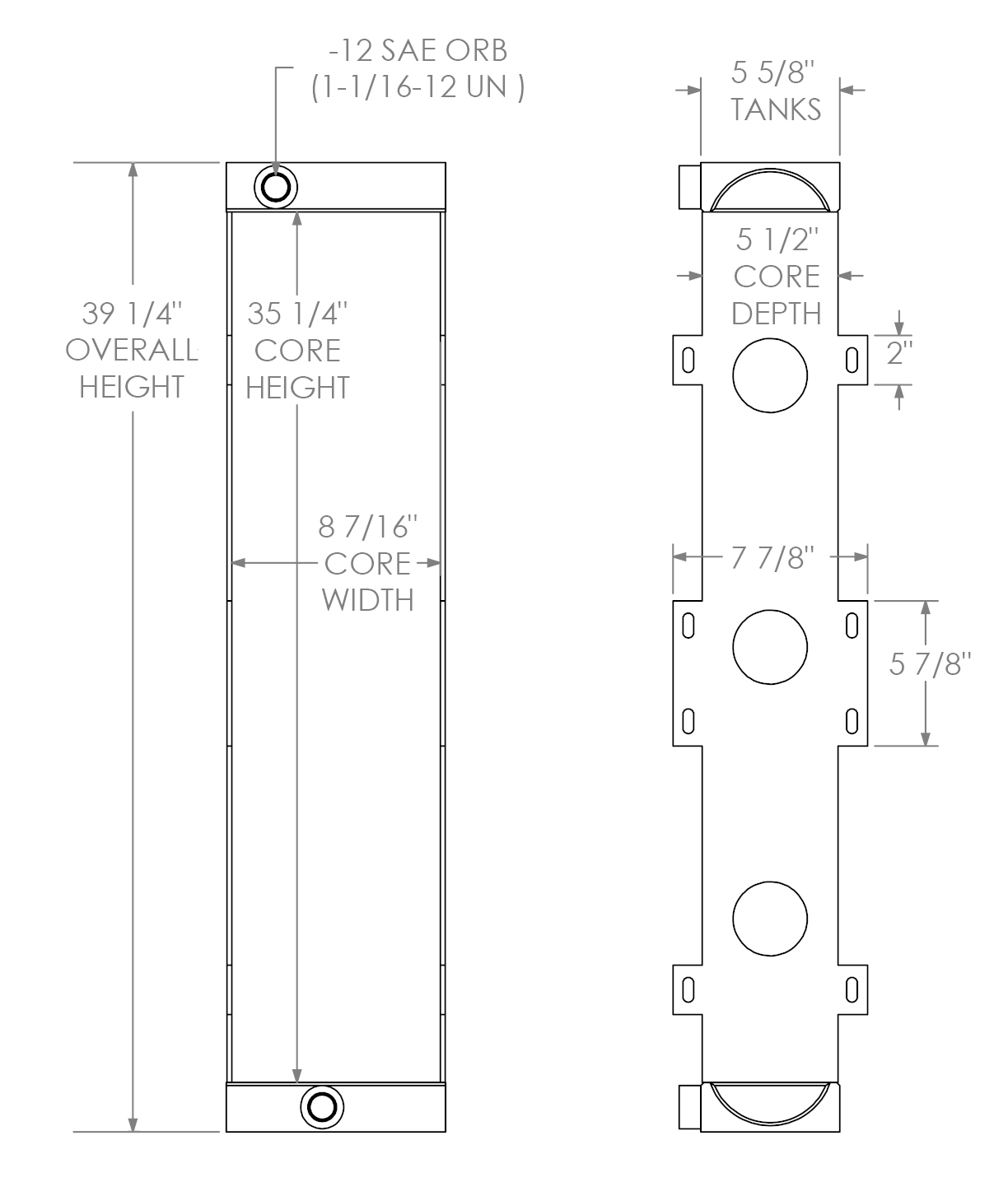 271756 - John Deere Oil Cooler Oil Cooler