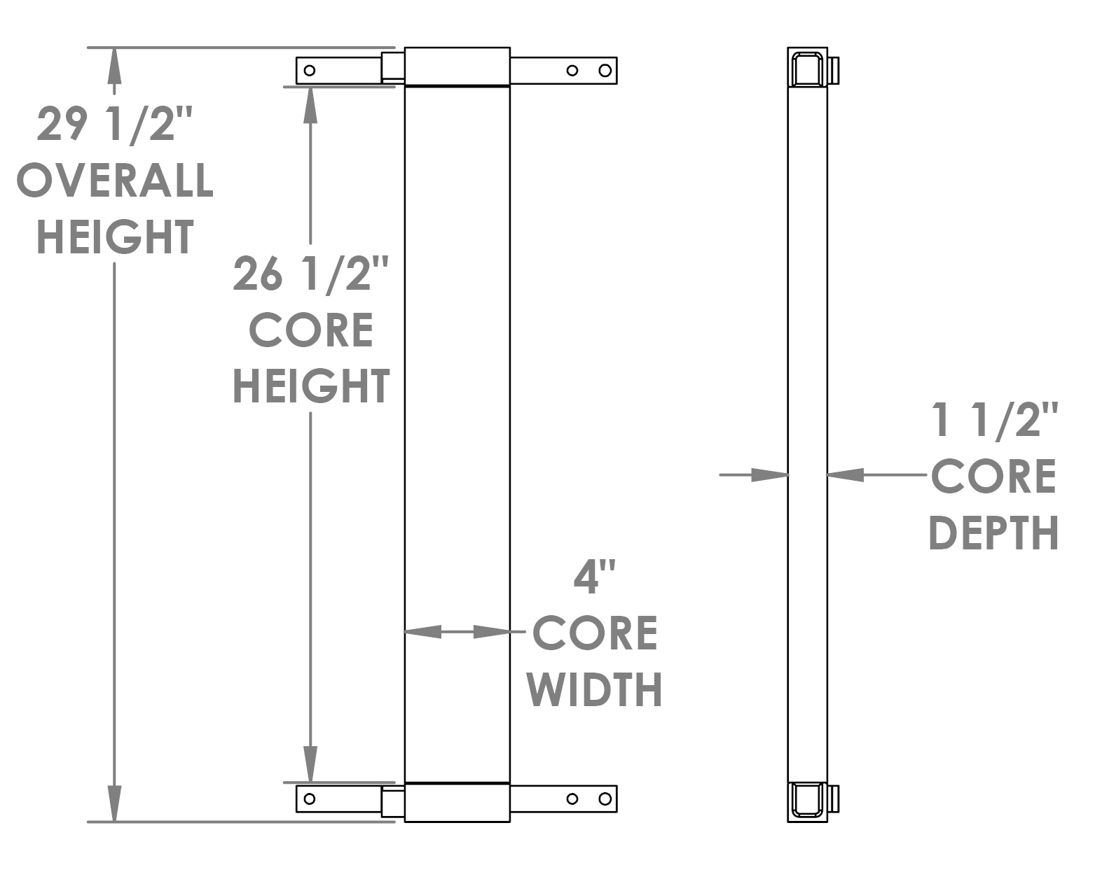 271757 - Caterpillar 953 Oil Cooler Oil Cooler