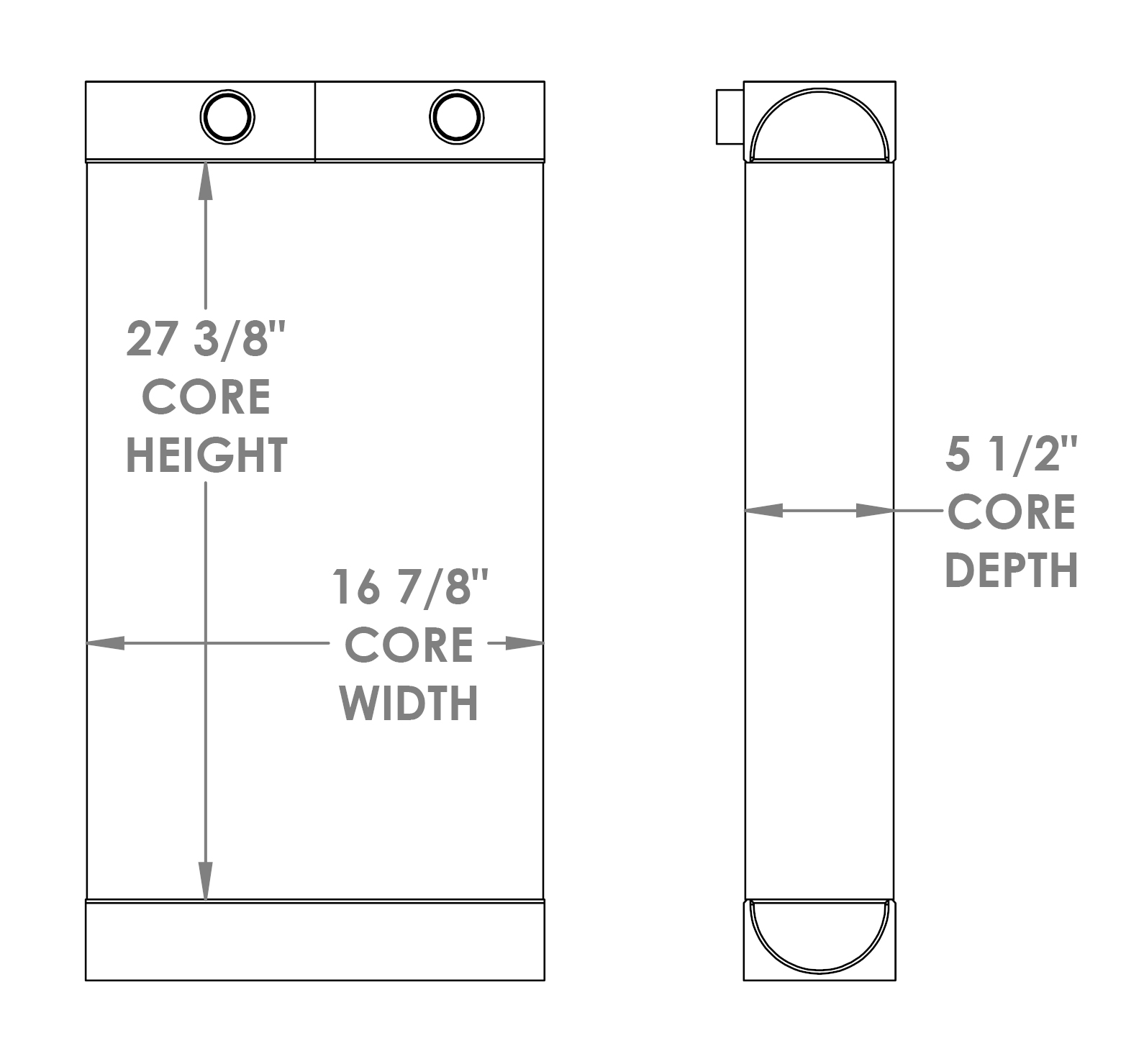 271765 - Caterpillar 655 Paver Oil Cooler Oil Cooler