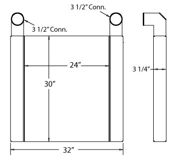 280003 - Charge Air Cooler  Charge Air Cooler