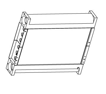 280005 - Charge Air Cooler for Train Charge Air Cooler