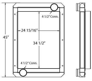 280017 - Charge Air Cooler Charge Air Cooler