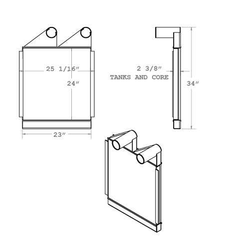 280018 - Charge Air Cooler Charge Air Cooler