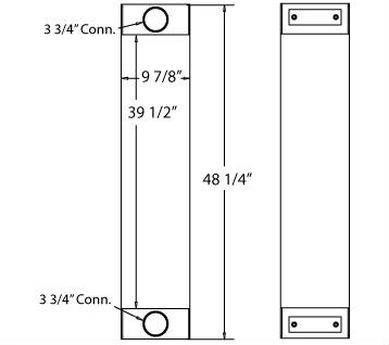 280036 - Locomotive Charge Air Cooler Charge Air Cooler