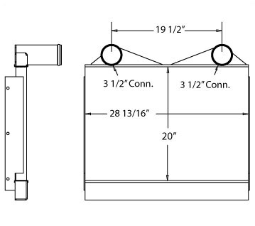 280044 - Johnson and Towers Charge Air Cooler