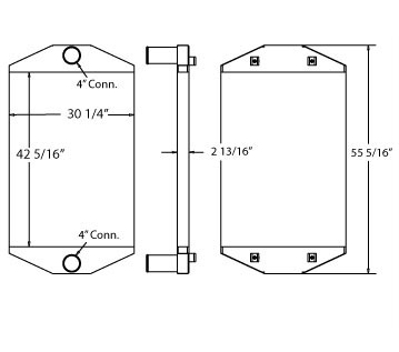 280064 - Industrial Charge Air Cooler Charge Air Cooler