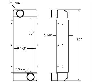 280095 - Industrial Charge Air Cooler Charge Air Cooler