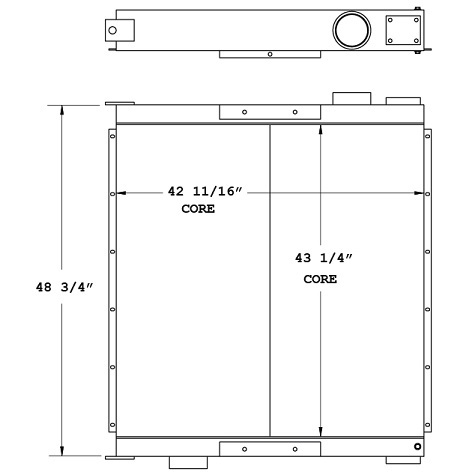 280096 - Industrial Charge Air Cooler Charge Air Cooler