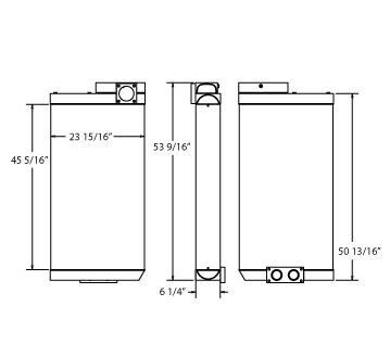 280097 - Air to Air Compressor Charge Air Cooler