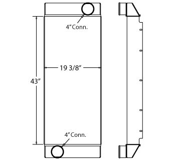 280103 - Industrial Charge Air Cooler Charge Air Cooler