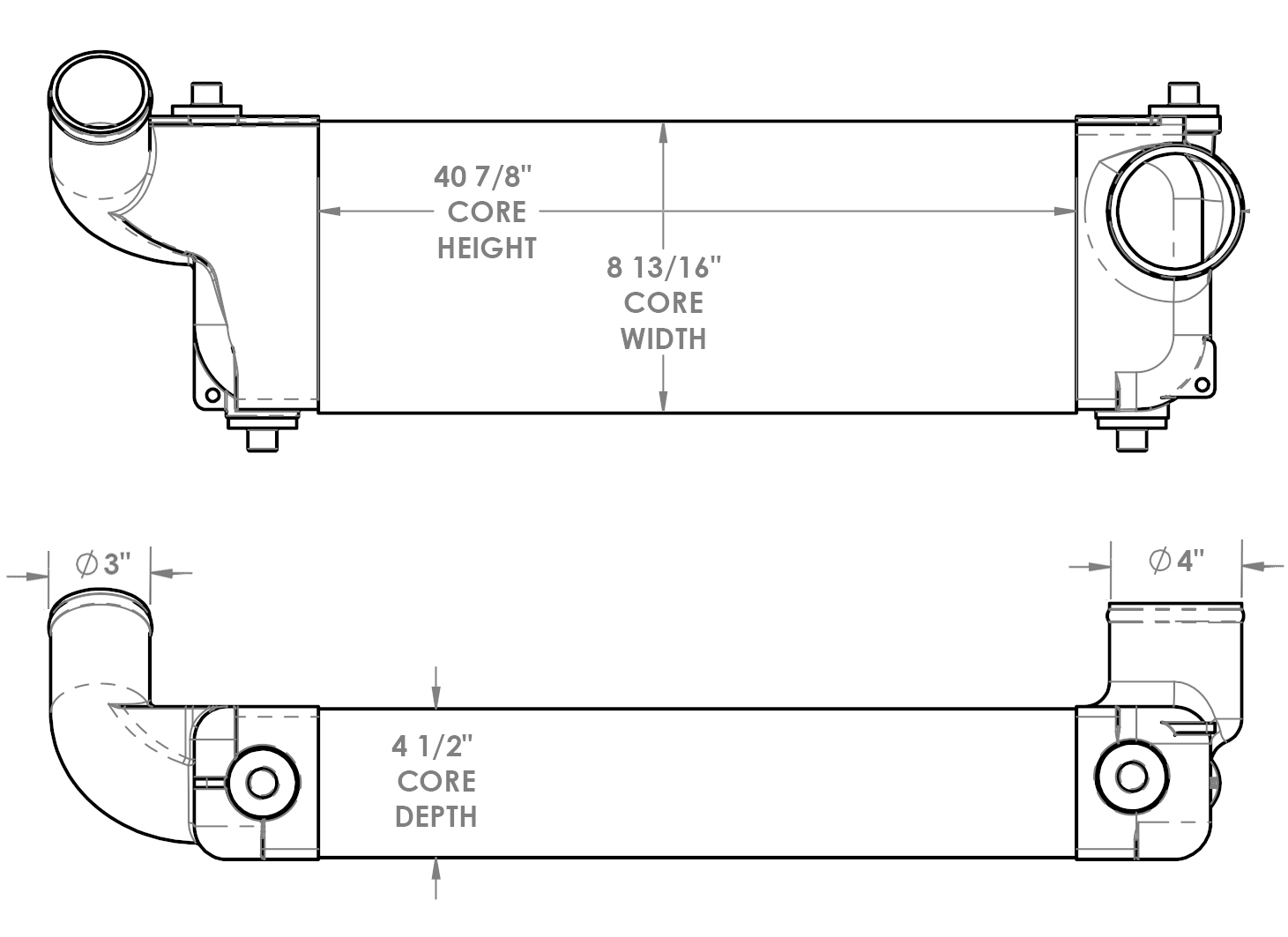 280120 - Mack Charge Air Cooler Charge Air Cooler