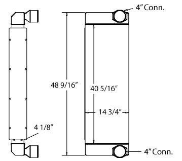 280129 - Industrial Charge Air Cooler Charge Air Cooler