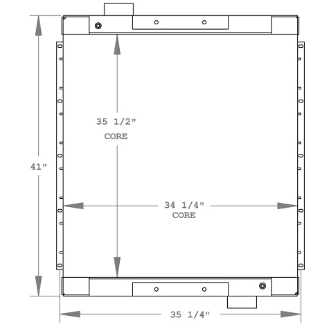 280132 - Van Air Systems Charged Air Cooler Charge Air Cooler