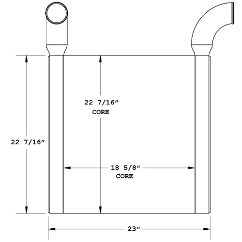 280135 - Industrial Charge Air Cooler Charge Air Cooler