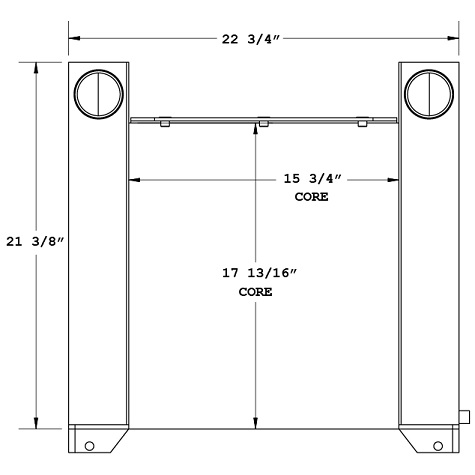 280159 - Astec Screening Plant Charge Air Cooler Charge Air Cooler