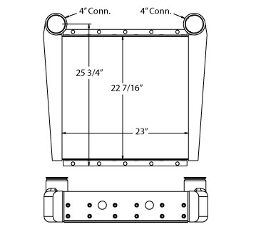 280168 - Volvo Charge Air Cooler Charge Air Cooler